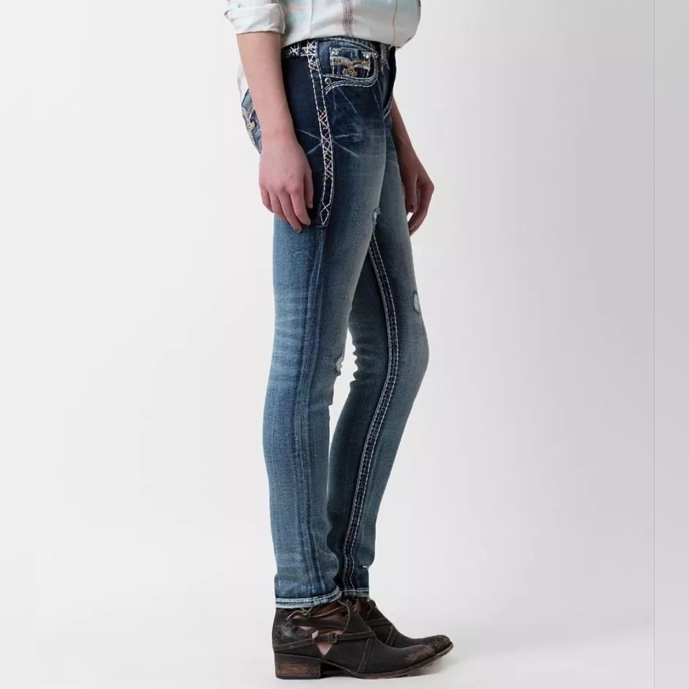 Rock Revival Charon Skinny Stretch Jean - Picture 7 of 10